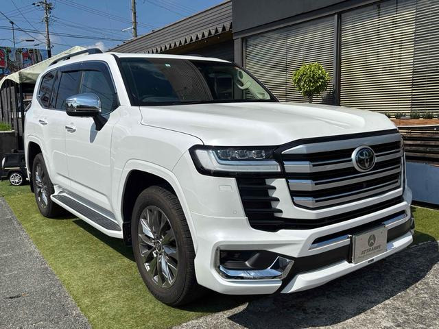 ランドクルーザー ZX・GrgoV2セキュリティ付・リアエンターテイメント 4WD 全周囲カ...（-）