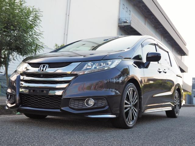 オデッセイアブソルート・EX 車検2年付き 純正ナビ ハーフレザー クルーズコントロール