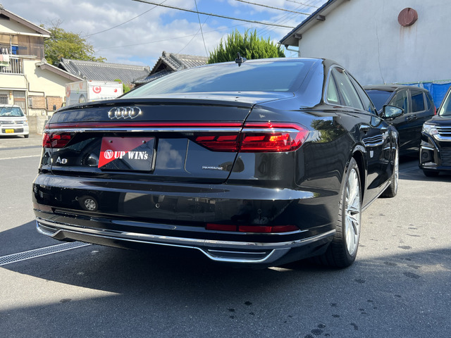 アウディ A8 55 TFSI クワトロ 4WD の中古車詳細 (54,000km, ブラック