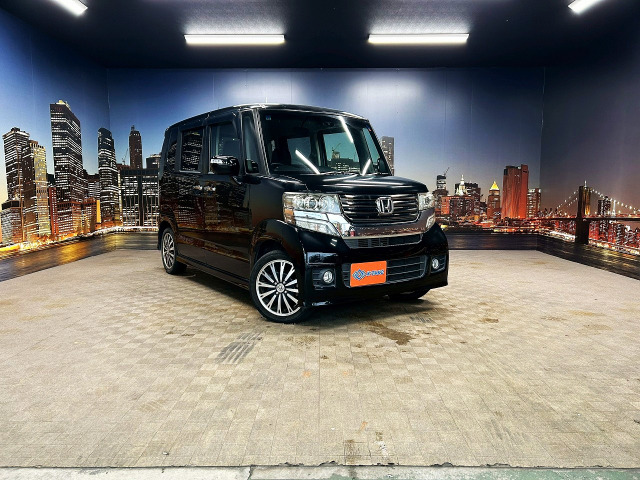 N-BOXカスタムG ターボ Aパッケージ両側パワースライドドア ターボ クルコン