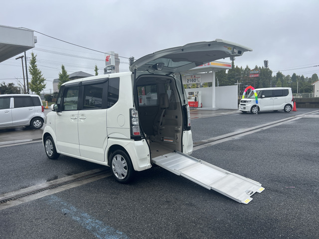 N-BOX+ G Lパッケージ 車いす仕様車 福祉車両スローパー電動ウインチ/リモx2