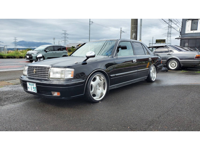 クラウンセダン 3.0 ロイヤルサルーン フェンダーミラー 車高調 ETC