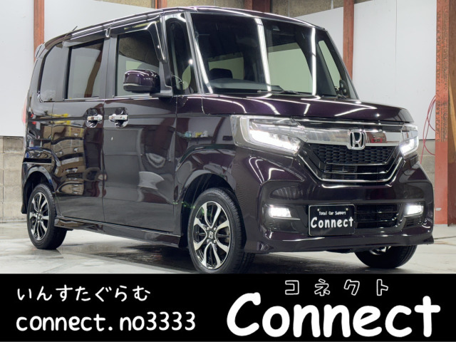 N-BOXカスタムG L ホンダセンシング 4WDBluetoothナビ Bカメ ETC