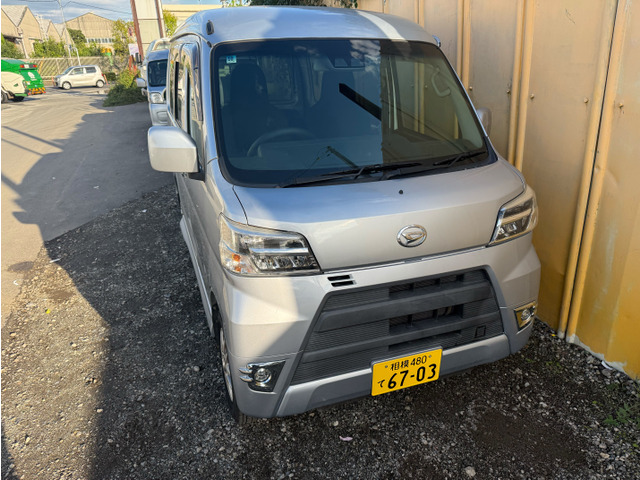 ハイゼットカーゴデラックス SAIII ハイルーフ 4WD純正LED ナビTV エアロ CD