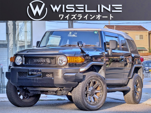 FJクルーザー4.0 ブラックカラーパッケージ 4WDリフトアップ/外20AW/ナビフルセグ