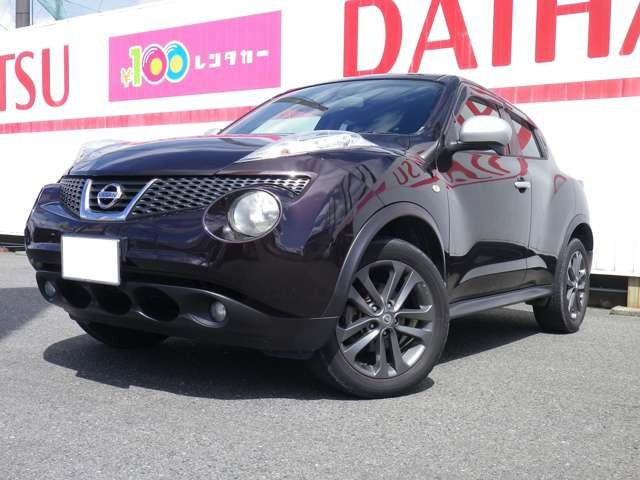 ジューク1.5 15RX パーソナライズパッケージユーザ―買取 車検整備付 ETC ナビ