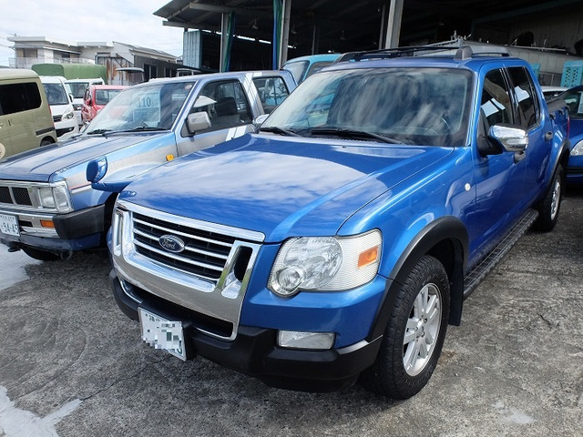 エクスプローラースポーツトラックアクアフィール 4WDサンルーフ 検令和8年7月 ピックアップ