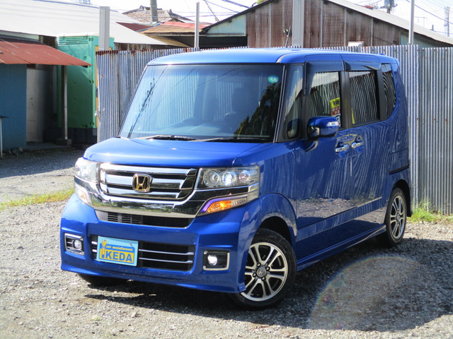 N-BOX+カスタムG ターボ Lパッケージ後期型 純正SDナビ バックカメラ