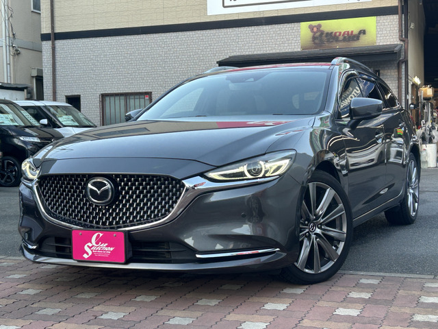 アテンザワゴン2.2 XD Lパッケージ2年保証 ナビ 革シート 電動シート