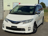 エスティマハイブリッド 2.4 G 4WD 寒冷地 フリップダウン F.S.Rカメラ