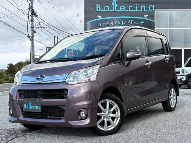 ステラカスタムR 4WD社外ナビ Bカメラ 純正AW 取説あり