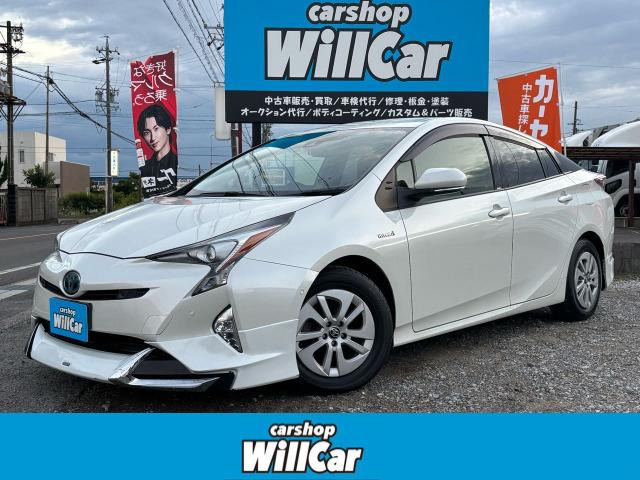 プリウス 1.8 S セーフティ プラス 禁煙 モデリスタエアロ アルパイン9型