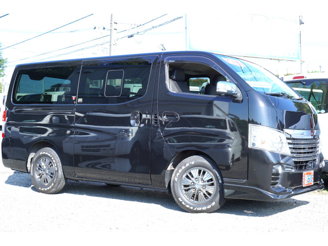 NV350キャラバン2.0 ライダー プレミアムGX ロング プロスタイルパッケージ純LEDアラモニナビWAC後窓1オ-ナ簿