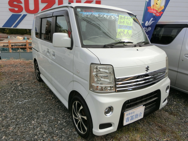 エブリイワゴンPZターボスペシャル ディスチャージランプすぐ乗れます!OP多数!ナビETC!