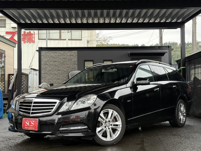 Eクラスワゴン サンルーフ/黒皮/Dターボ/ドラレコ