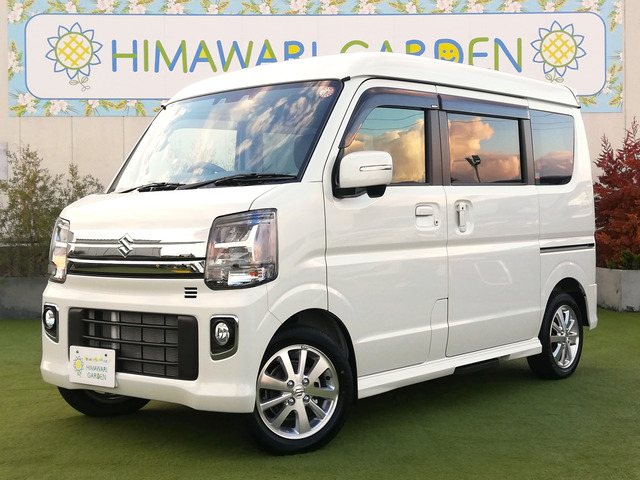 エブリイワゴンPZターボスペシャル ハイルーフ未使用/純正DAV/バックカメラ/バイザ