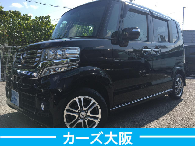 N-BOXカスタムG AパッケージJ プッシュスタート パワスラ 後カメラ