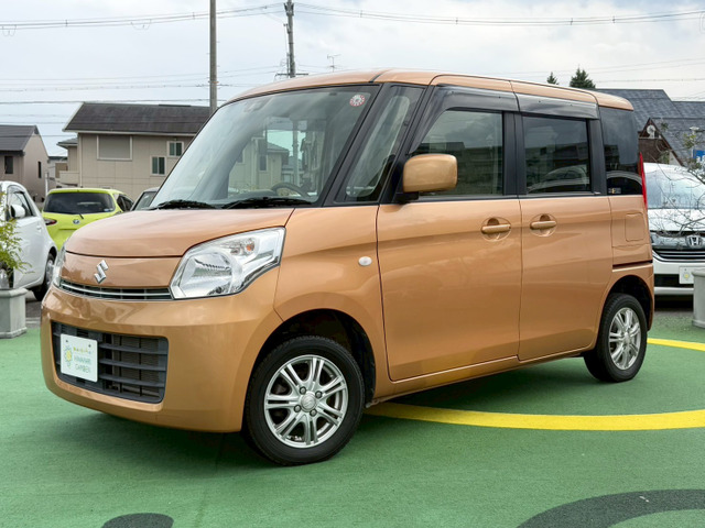 スペーシアG レーダーブレーキサポート禁煙車/純正ナビ/レーダーブレーキ/