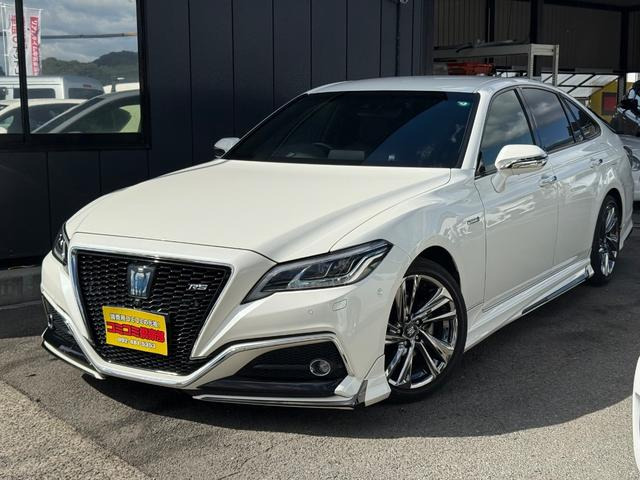 クラウン ハイブリッド 2.5 RS アドバンス ワンオーナー 禁煙車 シートヒーター