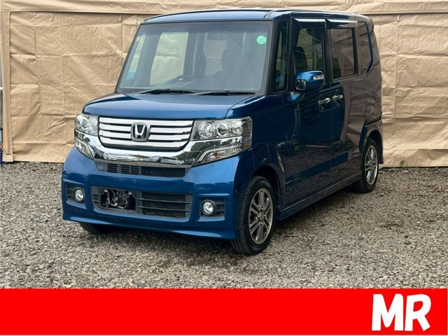 N-BOX+カスタムG Lパッケージワンオーナー 社外ナビ 両側パワスラ