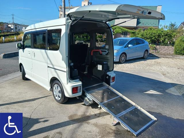 NV100クリッパーリオ  ターボ 福祉車両スローパー 電動ウインチ