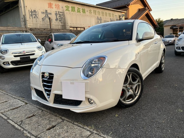 ミトコンペティツィオーネタン革シート 純正17AW ナビ TV