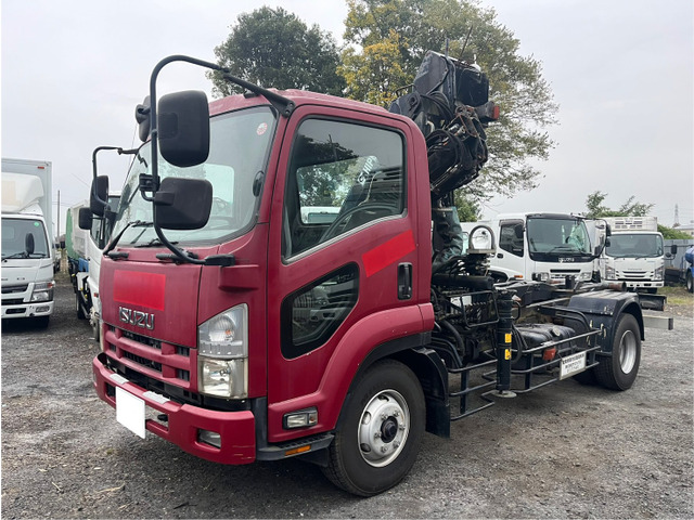 フォワード クレーン ヒヤブ製脱着ボディ増トン積載5.2tMT