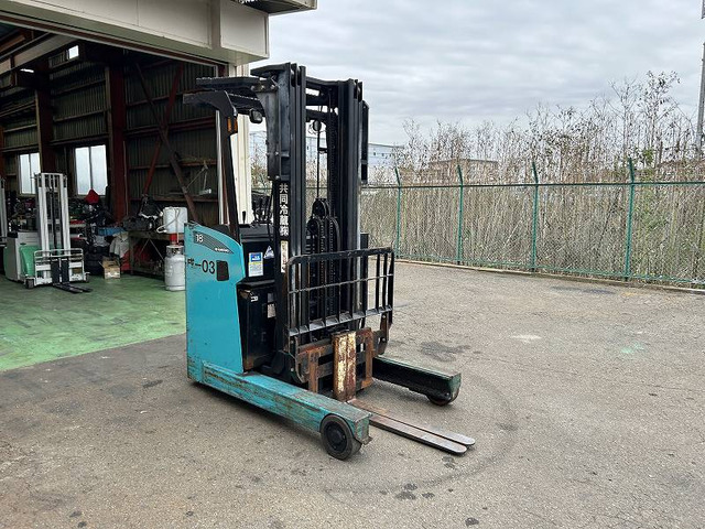 住友ナコ バッテリー式フォークリフト（リーチ式） コンテナマスト フルフリ FSV5.3m