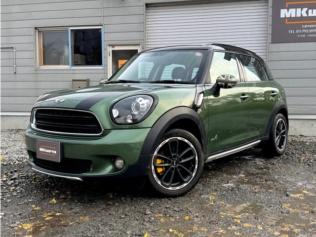 ミニクロスオーバークーパー D オール4 4WD社外ナビDTV プッシュスタート ETC