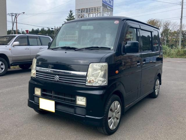 エブリイワゴンPZターボ 4WDシートヒーター 片側パワースライドドア