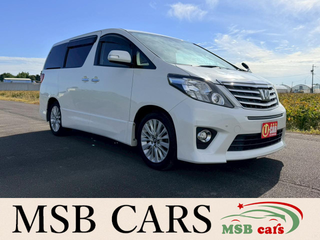 アルファード 2.4 240S 社外ナビ8V型ナビ フルセグテレビ Bカ