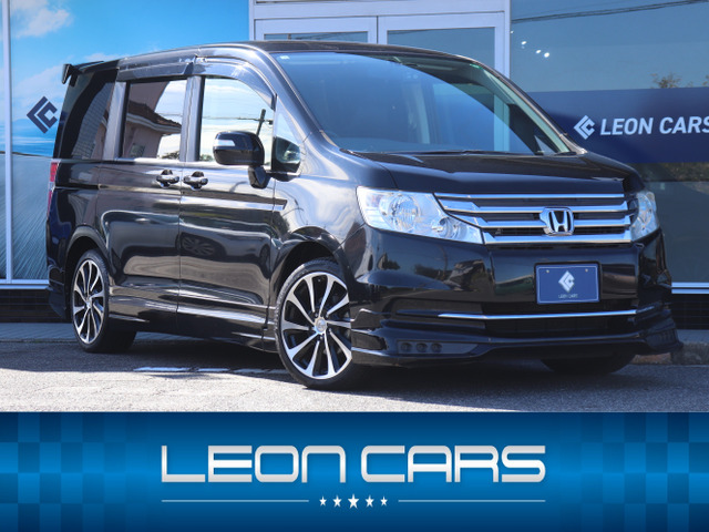 ステップワゴン2.0 G インターナビ E セレクション無限エアロ両側電動ドア後席モニタ純正ナビ