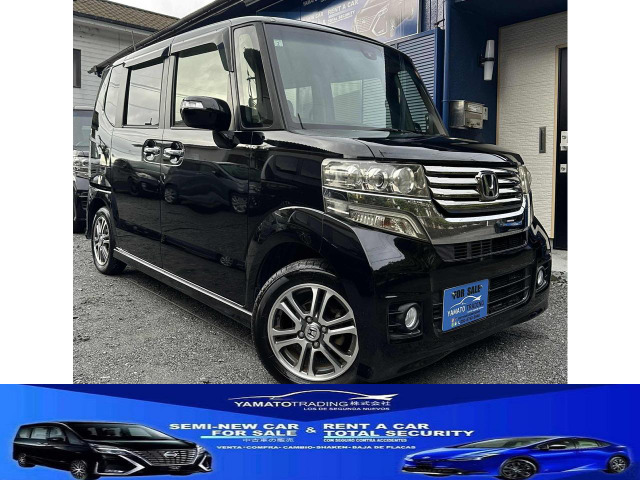 N-BOXカスタムG AパッケージナビTV 左パワスラ ETC バックC