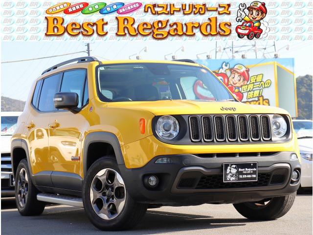 レネゲードトレイルホーク 4WD検9.1 7.6Mキロ 4WD ナビTV