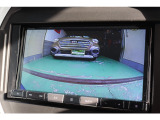 シフトをリバースに入れると、後方の様子を映してくれます!バックや駐車の際にすごく便利です☆
