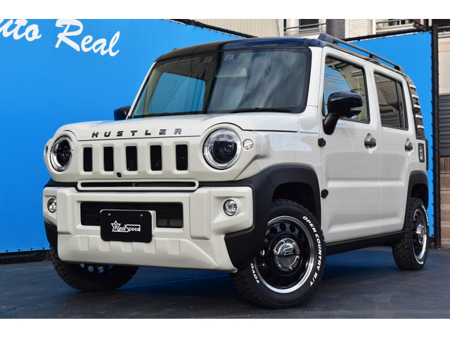 ハスラータフワイルド ターボ 4WDエアロカスタム 全方位9インチナビ付