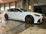 LS 500h Fスポーツ 4WD サンルーフ ホワイトレザーシート