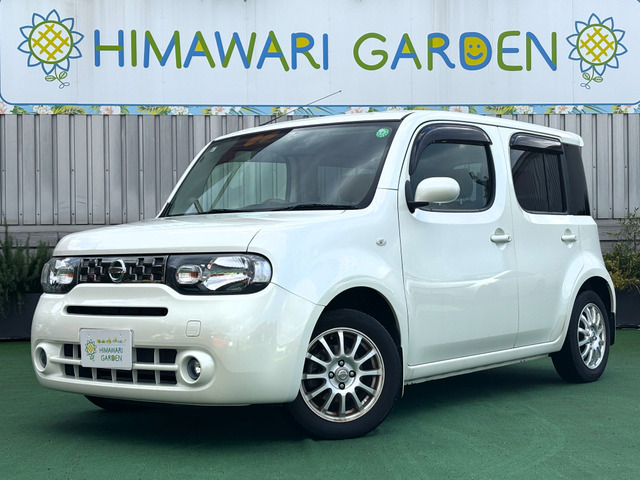 キューブ1.5 15X Vセレクション純正ナビ/プッシュスタート/ETC/AW