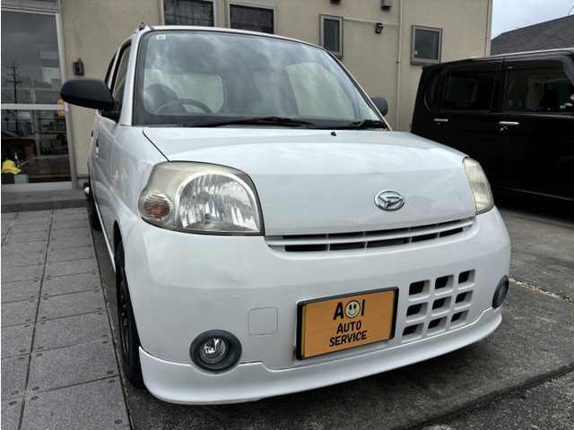 ダイハツ エッセ D セレクション ローダウン 前後スタビ 鉄13インチ の