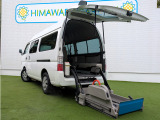 キャラバンバス 車椅子2台/10人乗り/サイドステップ