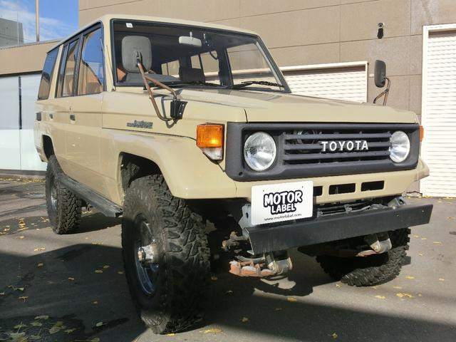 ランドクルーザー70 4.2 ZX ディーゼル 4WD 前後デフロック・サンルーフ・外ショック