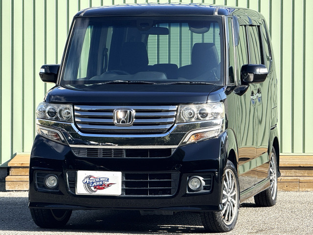 N-BOXカスタムG ターボ SSパッケージ両側電動スライド/フルセグナビ