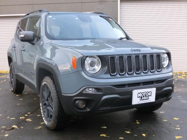 レネゲードデザートホーク 4WD社外メモリナビ・ハーフレザーシート