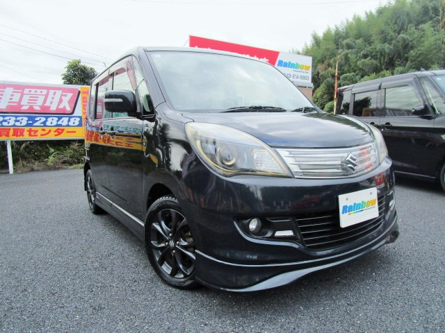 ソリオ1.2 ブラック&ホワイトII1年保証・ナビTV・両側電動ドア・HID