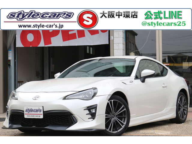 86 2.0 GT TRDエアロ・純正ナビ・フルセグTV