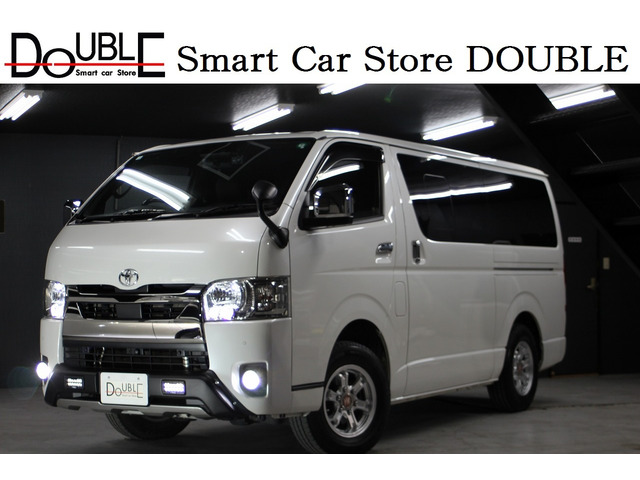 ハイエースバン2.8 スーパーGL ダークプライムII ロング ディーゼル 4WD6型xセーフティセンスxソナーxナビTV