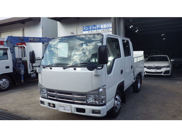 タイタン3.0 ダブルキャブ ワイドロー2t積載/5速/新明和PG/鉄板張り