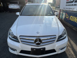 Cクラスワゴン C200 ブルーエフィシェンシー AMGスポーツパッケージ 白革 ナビ ETC ...