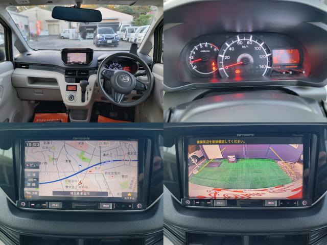 ダイハツ ムーヴ X SA スマアシナビフルセグテレビBカメラETC の中古車