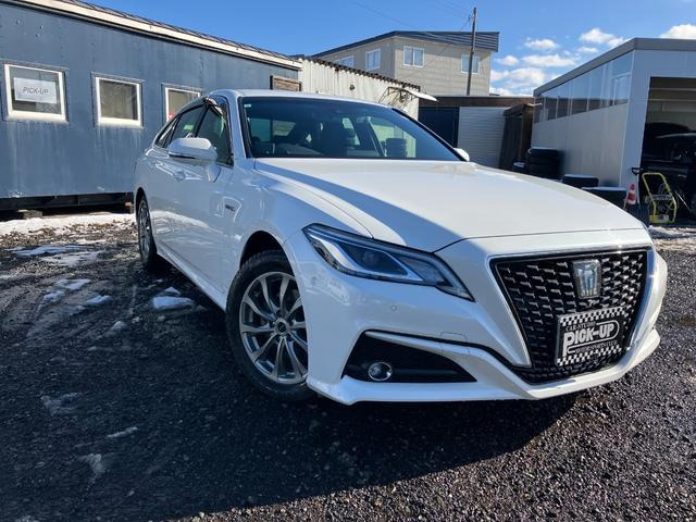 クラウン ハイブリッド 2.5 S Four Cパッケージ 4WD ドライブレコーダー クリアラン...